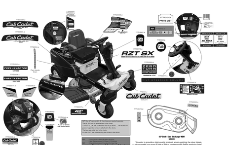 Part Location Diagram of 777D22540 MTD LBL-C LOGO EFI E